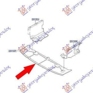 371100830 Hyundai i10 2013-2016 | Ποδιά Μηχανής