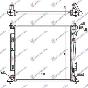 375106320 Hyundai Tucson 2018-2020 | Ψυγείο Νερού