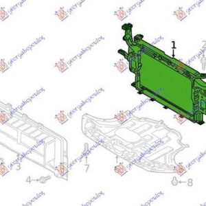 376000225 Hyundai Kona 2017-2020 | Μετώπη Εμπρός