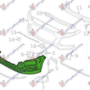 376003385 Hyundai Kona 2017-2020 | Προφυλακτήρας Εμπρός