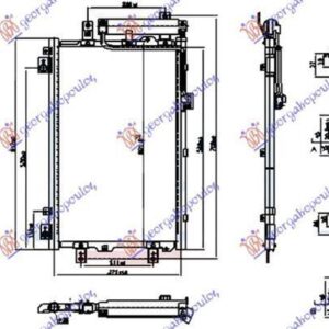 425506410 Kia Niro 2016-2022 | Ψυγείο A/C