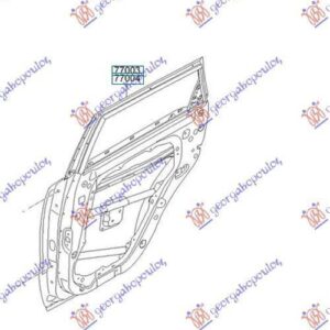 422301441 Kia Soul 2016-2019 | Πόρτα Πίσω Δεξιά