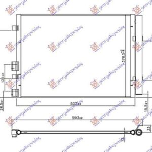 423006410 Kia Rio Hatchback 2011-2014 | Ψυγείο A/C