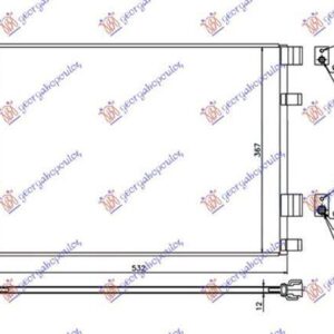 377106430 Hyundai Accent Sedan 2014-2018 | Ψυγείο A/C