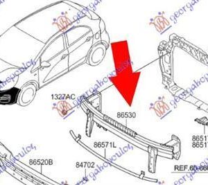 423103840 Kia Rio Hatchback 2014-2017 | Τραβέρσα Προφυλακτήρα Εμπρός