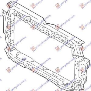 423200220 Kia Rio 2017-2020 | Μετώπη Εμπρός