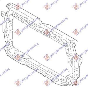 423200225 Kia Rio 2017-2020 | Μετώπη Εμπρός