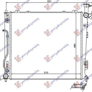 426206310 Kia Sorento 2012-2014 | Ψυγείο Νερού