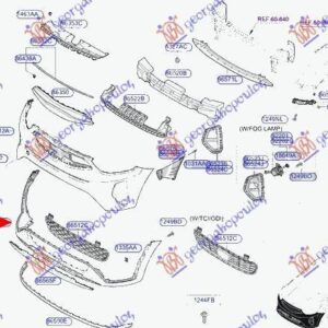 427003385 Kia Stonic 2017- | Προφυλακτήρας Εμπρός