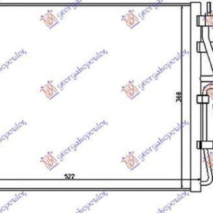 428006410 Kia Venga 2010- | Ψυγείο A/C