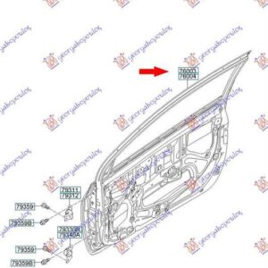 432101421 Kia Picanto 2015-2017 | Πόρτα Εμπρός Δεξιά