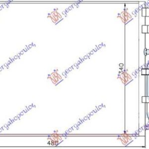 432006400 Kia Picanto 2011-2015 | Ψυγείο A/C Βενζίνη