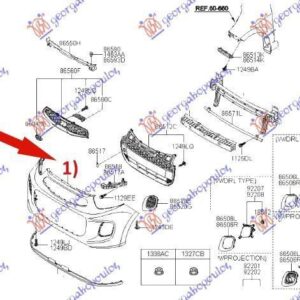 432103380 Kia Picanto 2015-2017 | Προφυλακτήρας Εμπρός