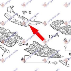 485300810 Lexus RX 2015-2020 | Κάλυμμα Μετώπης