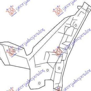 488104284 Lexus NX 2017-2022 | Βάση Προφυλακτήρα Εμπρός Αριστερή