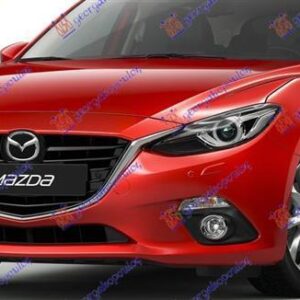 504004631 Mazda 3 Sedan/Hatchback 2013-2016 | Χρώμιο Μάσκας Δεξιό