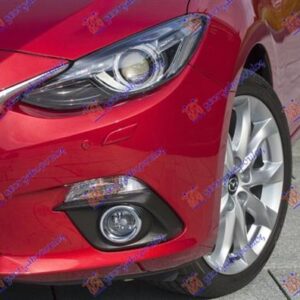 504004811 Mazda 3 Sedan/Hatchback 2013-2016 | Δίχτυ Προφυλακτήρα Εμπρός Δεξιό