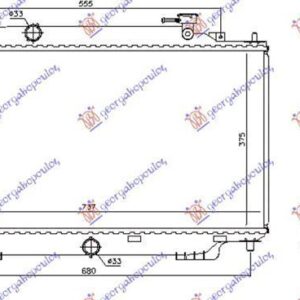 504006300 Mazda 3 Sedan/Hatchback 2013-2016 | Ψυγείο Νερού Βενζίνη