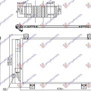 506006410 Mazda 2 2014-2020 | Ψυγείο A/C