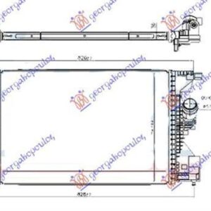 528306210 Mercedes-Benz A-Class 2018- | Ψυγείο Intercooler