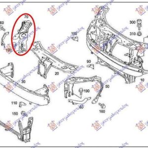 530000471 Mercedes-Benz S-Class 2005-2013 | Φανοστάτης Εμπρός Δεξιός