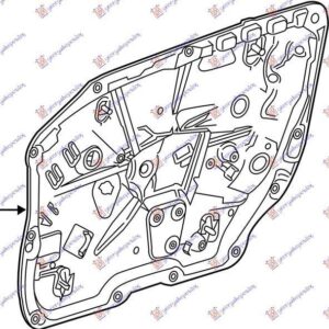 530107041 Mercedes-Benz S-Class 2013-2017 | Γρύλος Ηλεκτρικός Εμπρός Δεξιός