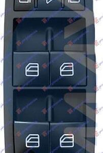 052807184 Mercedes-Benz M-Class 2005-2011 | Διακόπτης Παραθύρων Αριστερός