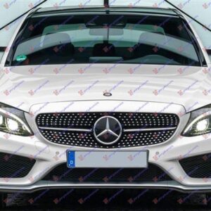 536104805 Mercedes-Benz C-Class 2014-2018 | Δίχτυ Προφυλακτήρα Εμπρός