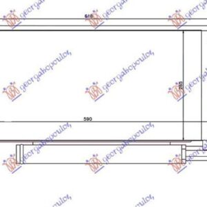 548906400 Smart Roadster 2003-2007 | Ψυγείο A/C