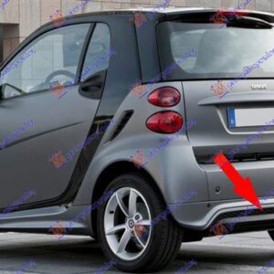 549006390 Smart ForTwo 2012-2014 | Σπόιλερ Πίσω