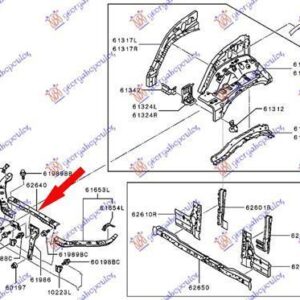 296600200 Fiat Fullback 2016- | Ποδιά Εμπρός