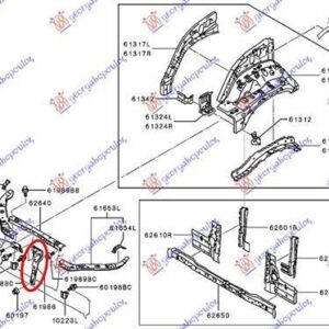 555100270 Mitsubishi L 200 2015-2019 | Λαμαρίνα Μετώπης