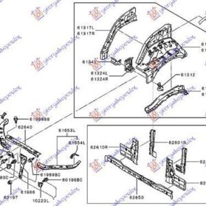 296600271 Fiat Fullback 2016- | Ποδιά Εμπρός Δεξιά