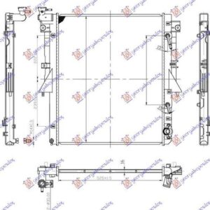 296606310 Fiat Fullback 2016- | Ψυγείο Νερού