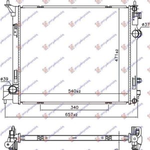 676006320 Renault Kadjar 2015-2019 | Ψυγείο Νερού