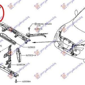 577100471 Nissan Juke 2015-2019 | Ποδιά Εμπρός Δεξιά