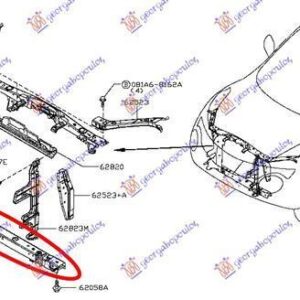 577100510 Nissan Juke 2015-2019 | Τραβέρσα Ψυγείου