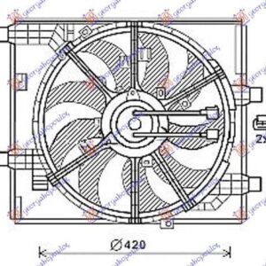 577006450 Nissan Juke 2010-2015 | Βεντιλατέρ