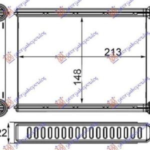 580706510 Nissan Cube 2009-2018 | Ψυγείο Καλοριφέρ