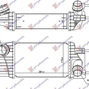 577106220 Nissan Juke 2015-2019 | Ψυγείο Intercooler