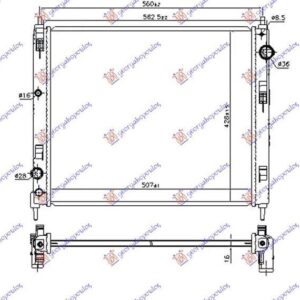 577106310 Nissan Juke 2015-2019 | Ψυγείο Νερού