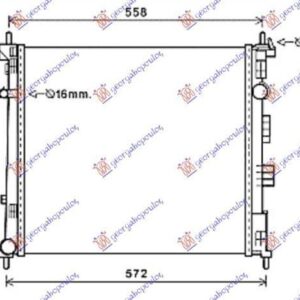 578006320 Nissan NV200/Evalia 2009- | Ψυγείο Νερού