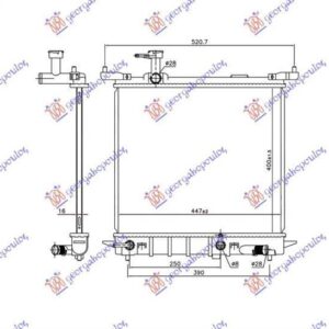 579106320 Nissan Micra 2013-2017 | Ψυγείο Νερού