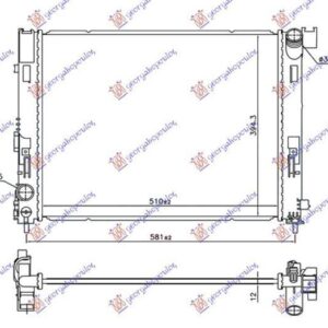 579206300 Nissan Micra 2017- | Ψυγείο Νερού