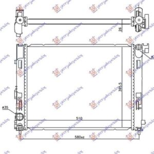 672206310 Renault Captur 2020- | Ψυγείο Νερού