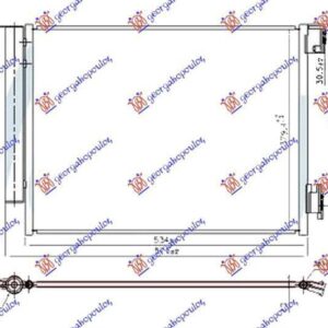 579206410 Nissan Micra 2017- | Ψυγείο A/C Βενζίνη/Πετρέλαιο