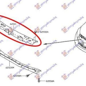 582000200 Nissan Note 2013- | Ποδιά Εμπρός