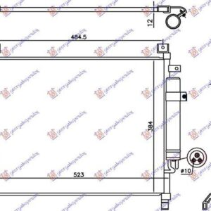 582006400 Nissan Note 2013- | Ψυγείο A/C