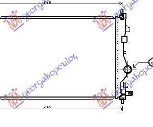 600006330 Opel Astra 5θυρο/Station Wagon 2010-2013 | Ψυγείο Νερού