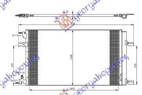 600006410 Opel Astra 5θυρο/Station Wagon 2010-2013 | Ψυγείο A/C Βενζίνη/Πετρέλαιο